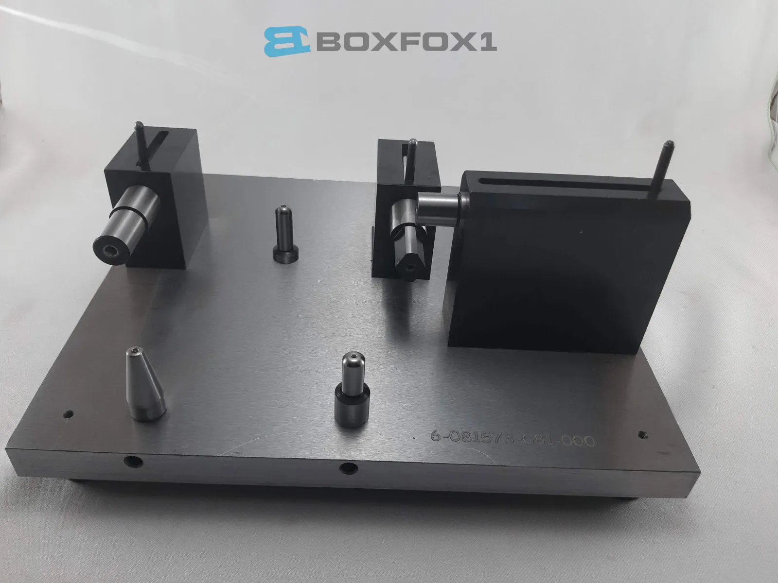 Base mecanizada y componentes para ensamble o prueba